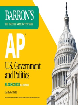 cover image of AP U.S. Government and Politics Flashcards